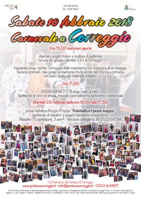 Carnevale a Correggio 2018