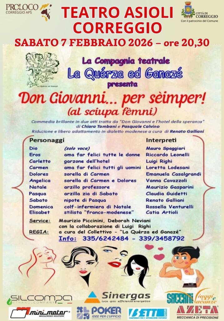 Commedia dialettale 7 febbraio 2026