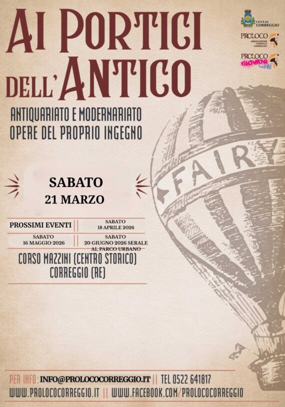 Ai portici 2026 prolococorreggio