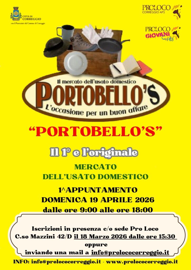 Portobello proloco correggio