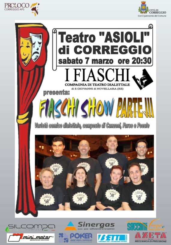 Spettacolo 7 marzo proloco correggio