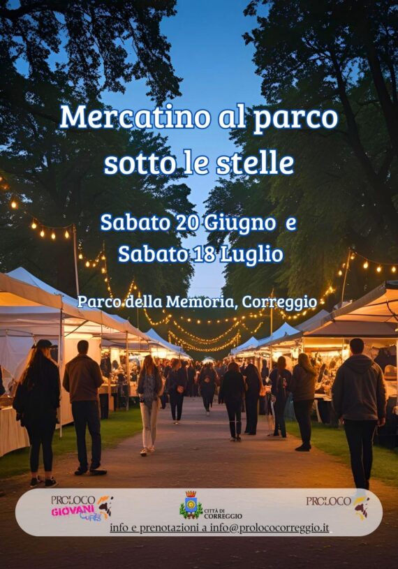 Mercatino serale al parco